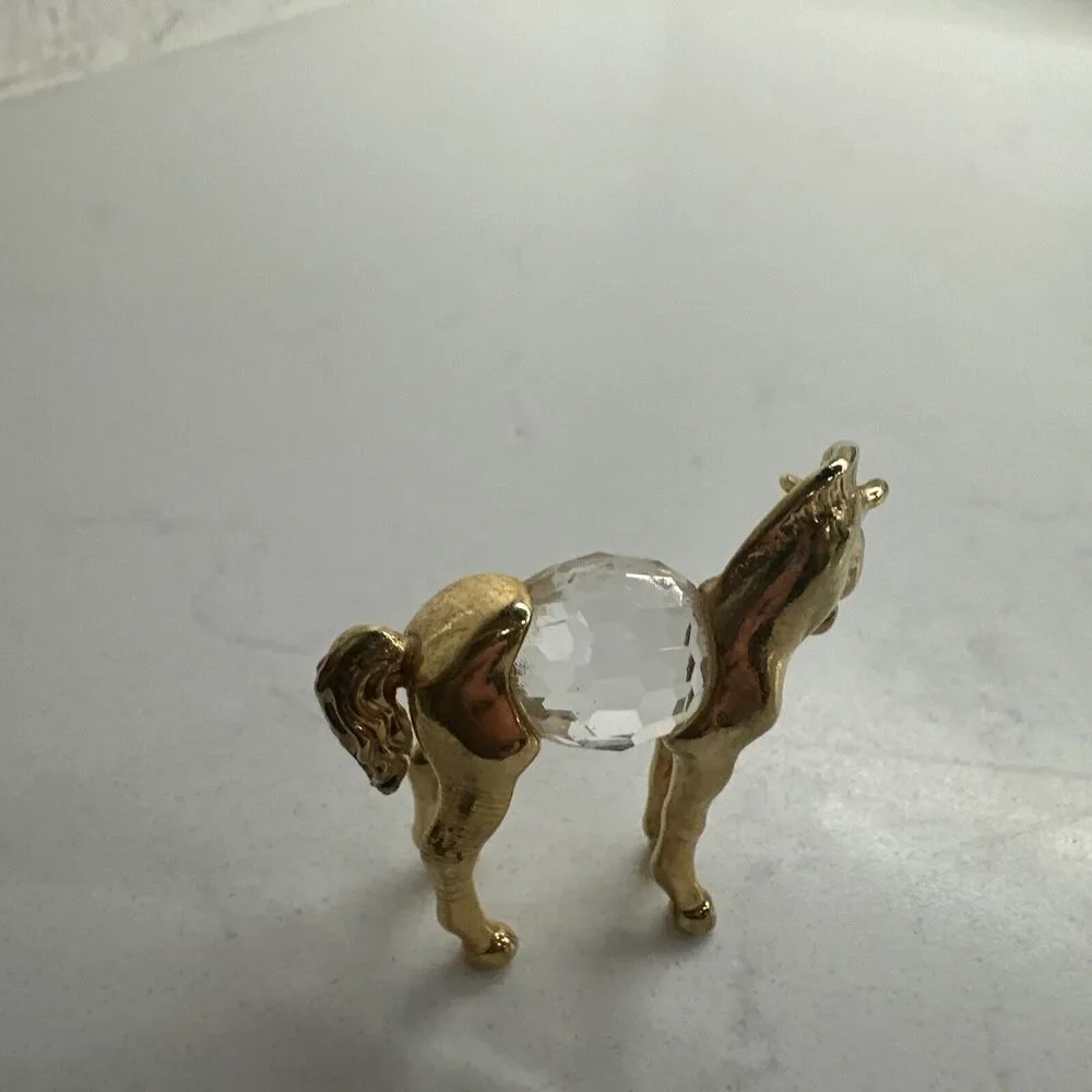 Lencia Austria Star Collection Miniature Crystal Figurine Stocking Stuffer Gift